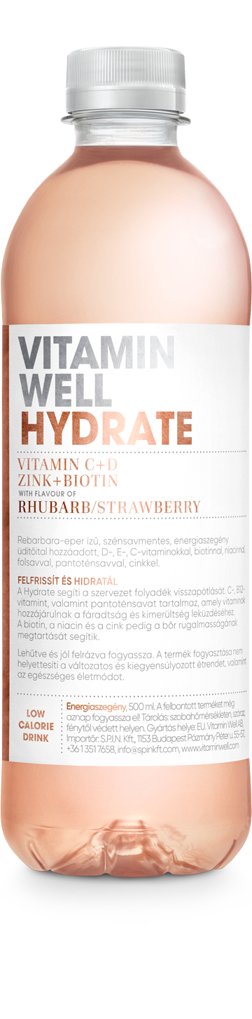 Vitamin Well hydrate üdítőital 500 ml