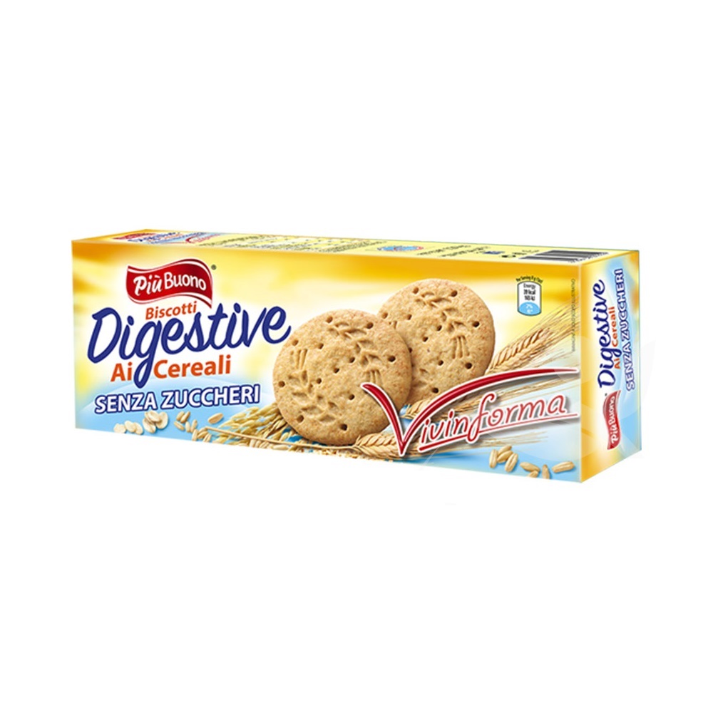 Piú buono digestive cukormentes keksz 120 g