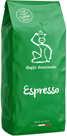 Caffe Corcovado koffeinmentes szemes pörkölt kávé 1000 g