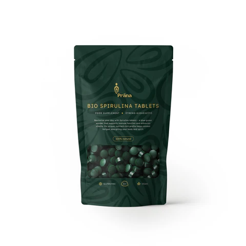 Prana Bio Spirulina (400mg) tabletta 125g