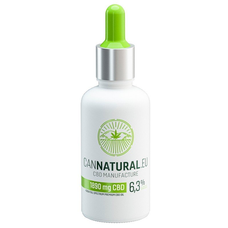 Cannatural full spektrum prémium cbd olaj 6,3% 30 ml