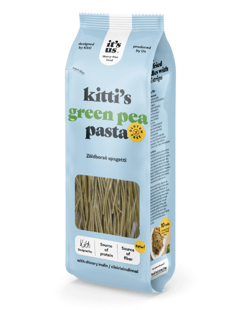 It's us Kitti's zöldborsó száraztészta spagetti 200 g