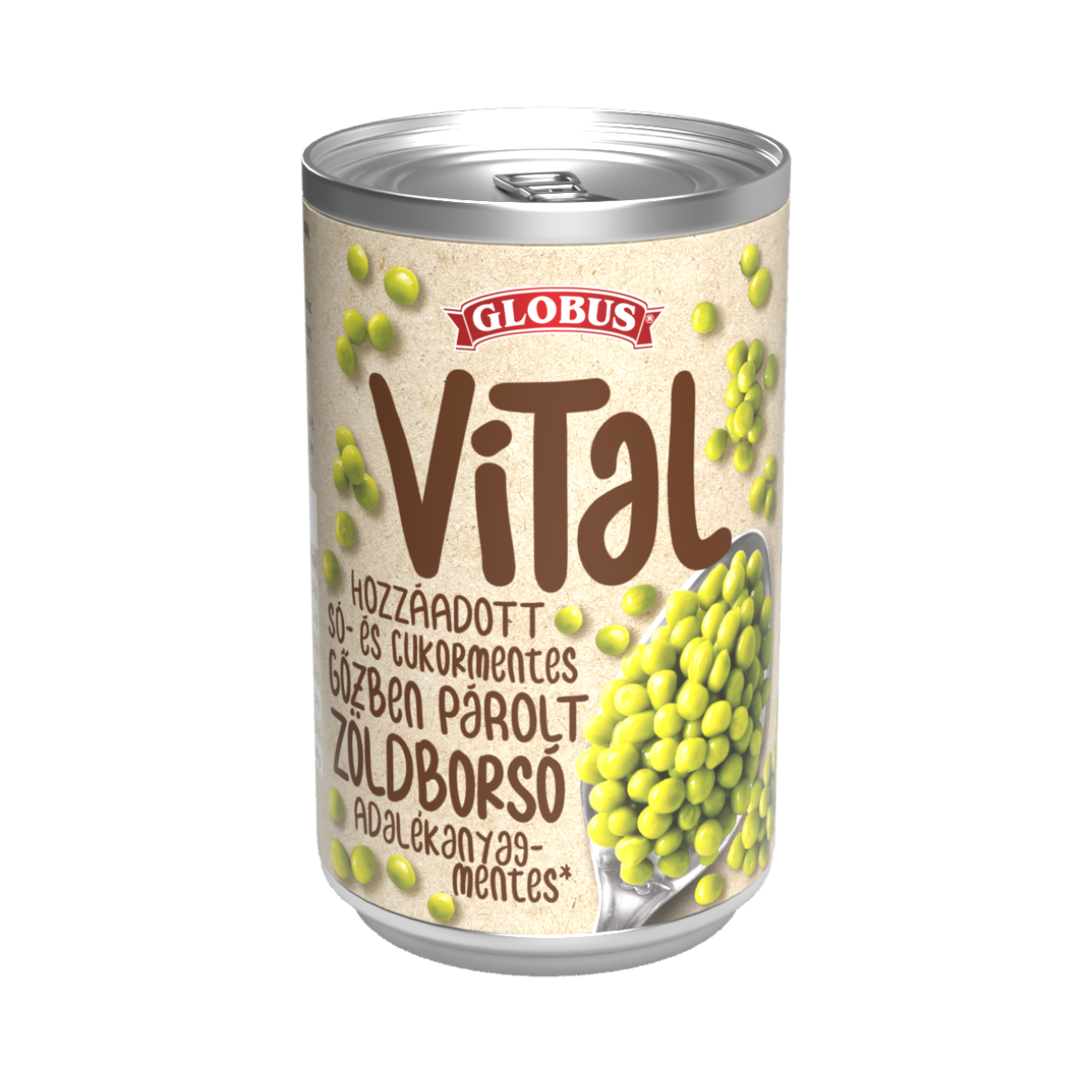 Globus vital zöldborsó konzerv 285 g 1 db