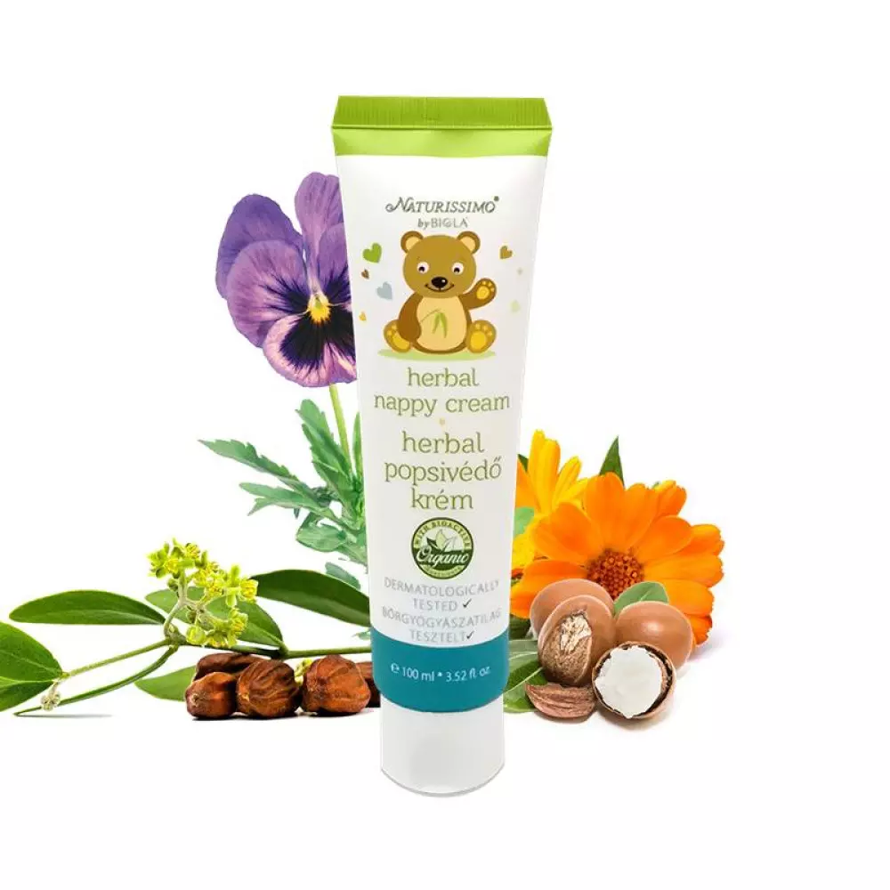 Naturissimo herbal baba popsivédő krém 100 ml