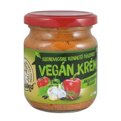 Vegabond vegán krém mediterrán jellegű 180 g