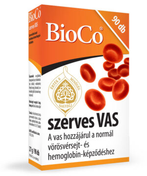 Bioco szerves vas kapszula 90 db