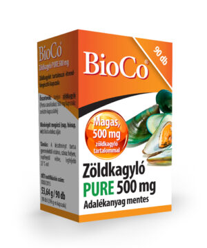 Bioco zöldkagyló pure 500 mg kapszula 90 db