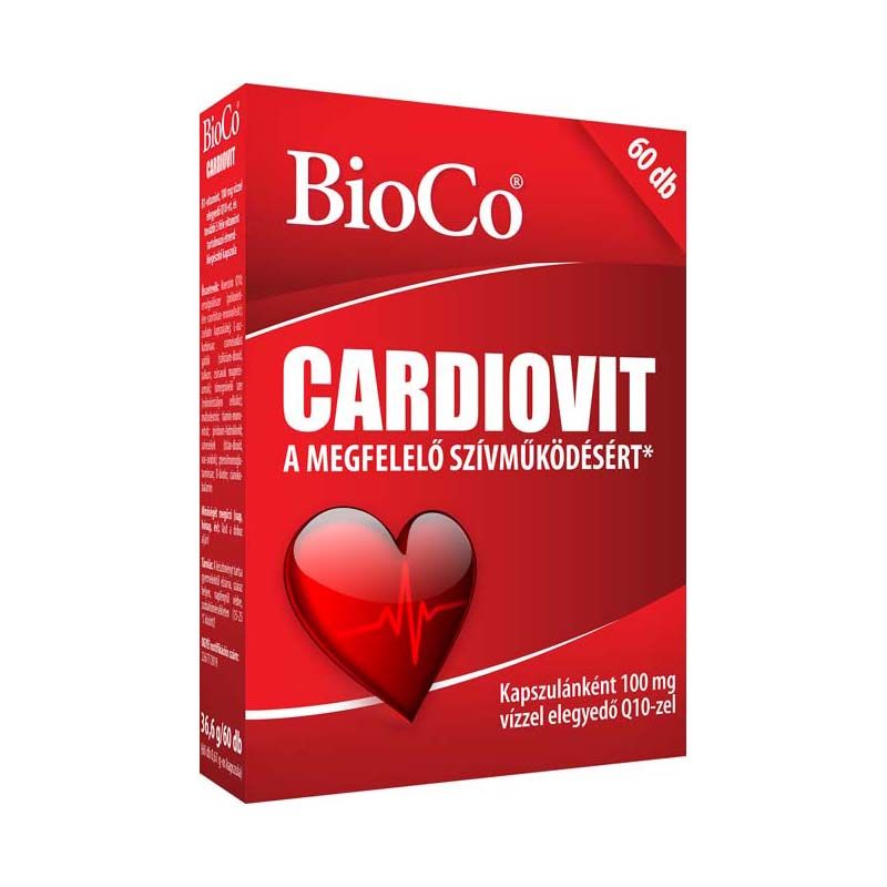BioCo Cardiovit 100mg Q10 60 db