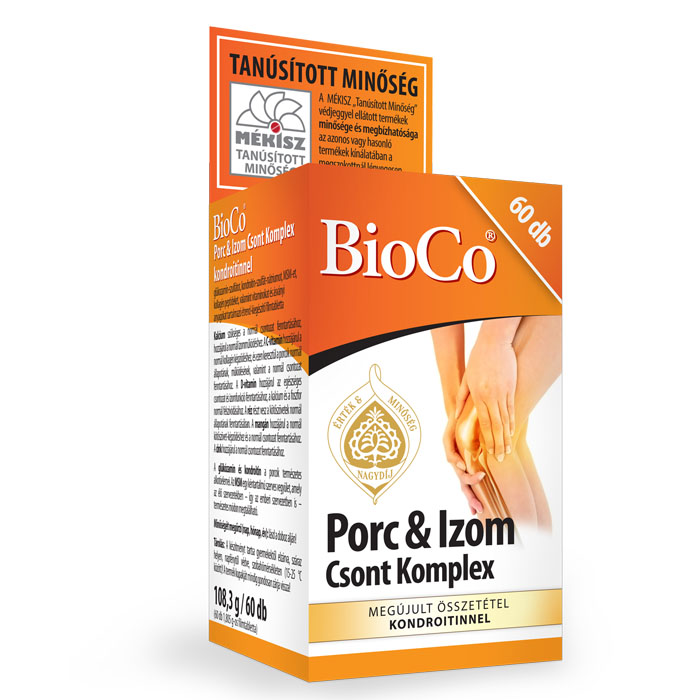Bioco porc & izom csont komplex kondroitinnel 60 db