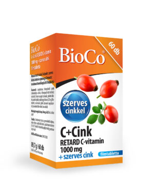 Bioco c+cink retard c-vitamin 1000 mg 60 db