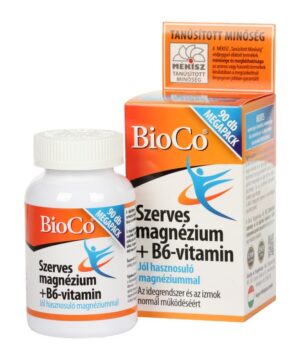 Bioco szerves magnézium stop b6-vitamin 90 db