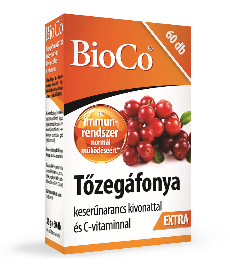 Bioco tőzegáfonya extra tabletta 60 db