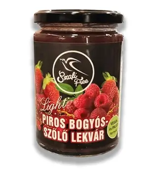 Szafi Free lekvár piros-bogyós szőlő 350 g