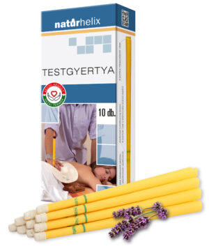 Naturhelix testgyertya levendula 10 db