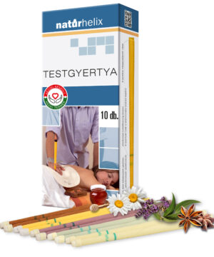 Naturhelix testgyertya variációk 10 db