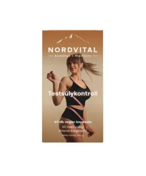 Nordvital testsúlykontroll vegán kapszula 60 db