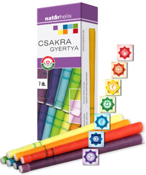 Naturhelix csakragyertya szinsor 7 db