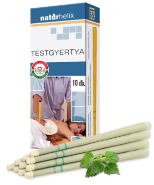 Naturhelix testgyertya csalán 10 db