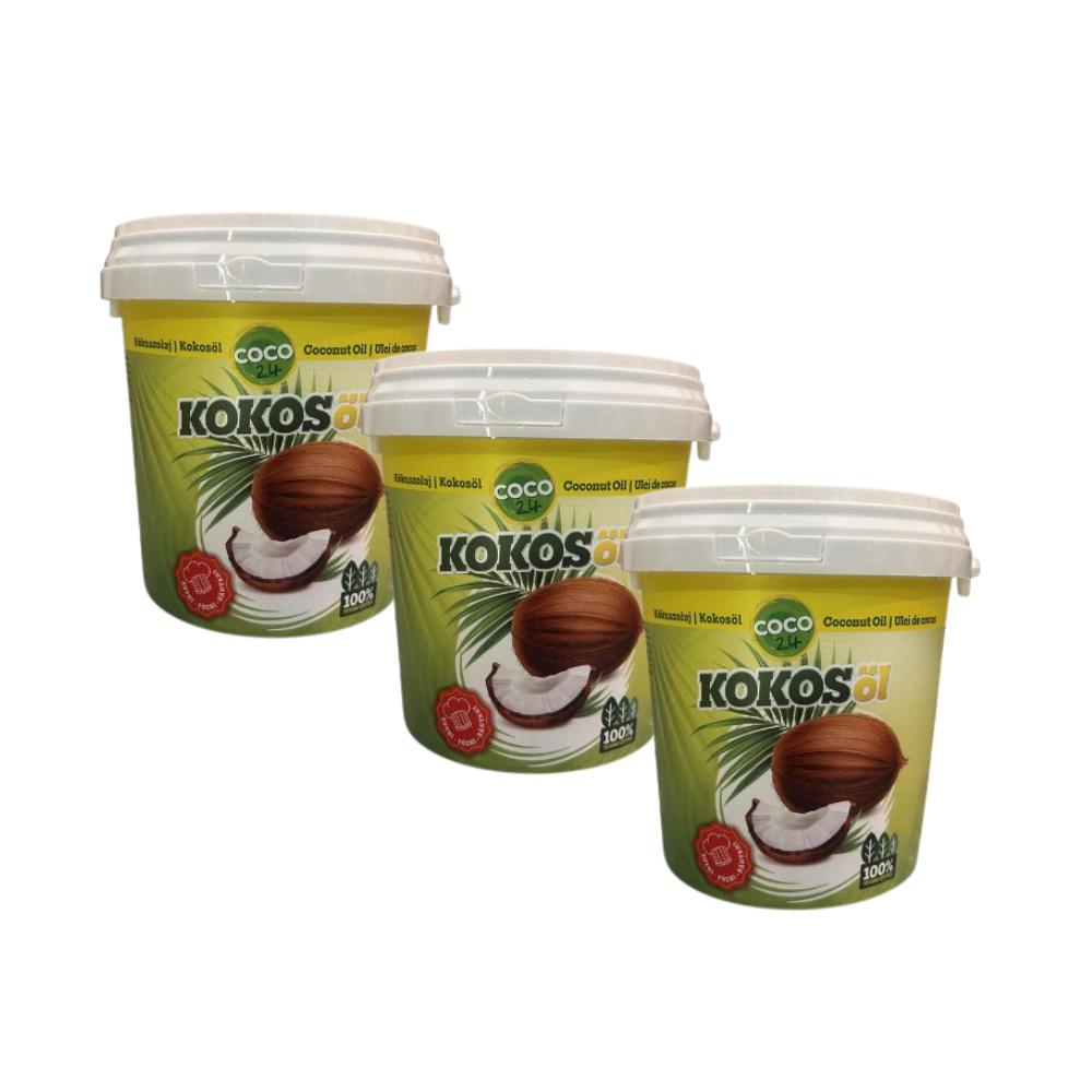 Coco24 kókuszolaj 1000ml (2+1)