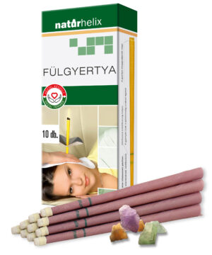 Naturhelix fülgyertya kristály 10 db