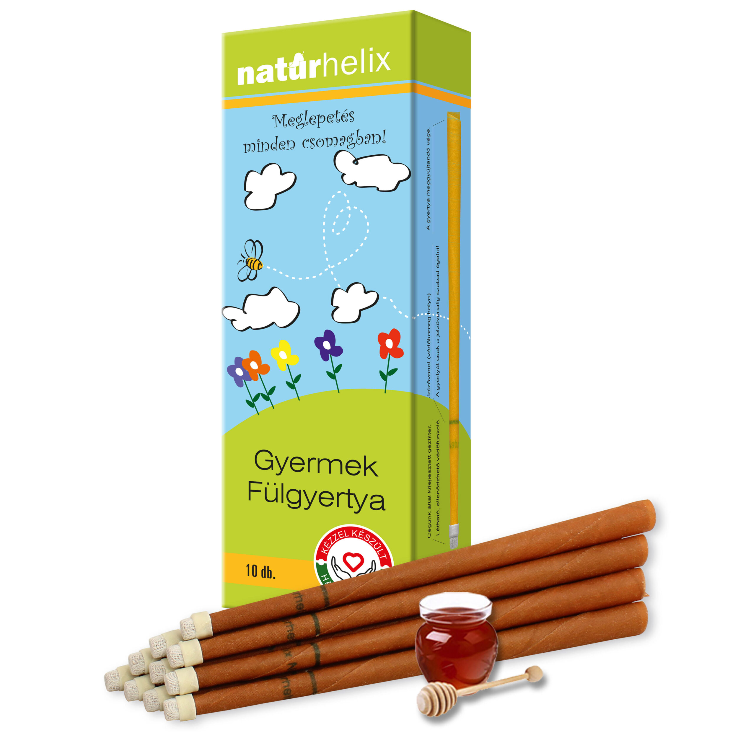 Naturhelix fülgyertya gyerek propolisz 10 db
