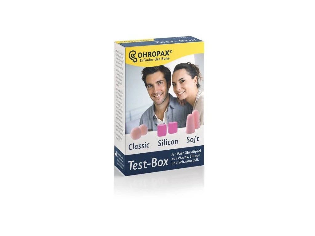 Ohropax test-box 3 féle füldugó 1 db