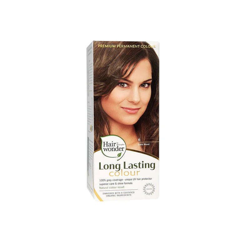 Hairwonder tartós hajfesték sötétszőke 6