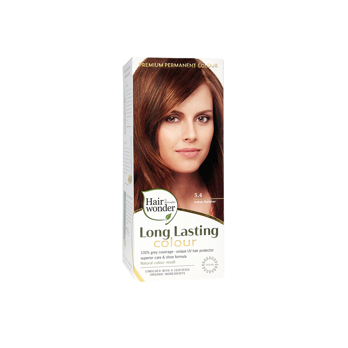 Hairwonder tartós hajfesték indián nyár 5.4