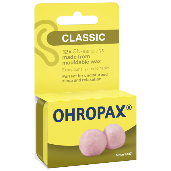 Ohropax Classic 12db füldugó lágy viaszból