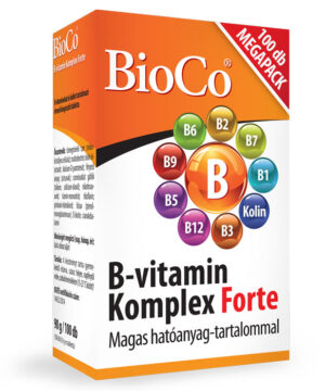 Bioco b-vitamin komplex forte tabletta 100 db