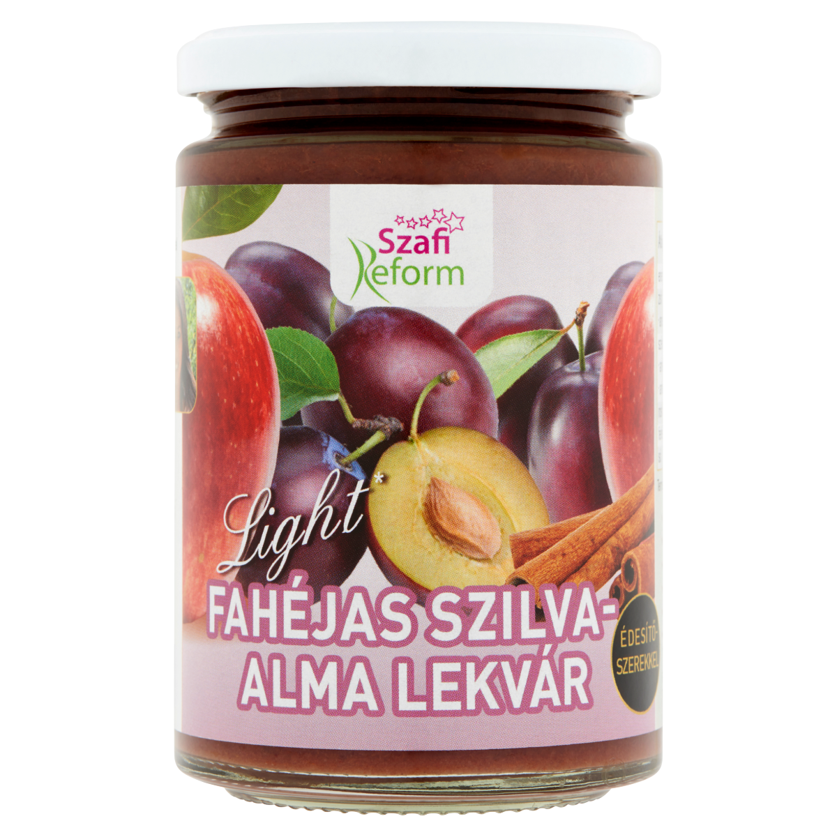 Szafi Reform lekvár fahéjas szilva-alma 350 g