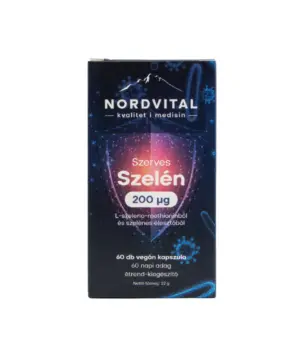 Nordvital szerves szelén vegán kapszula 60 db
