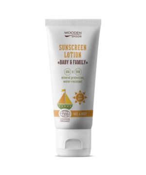 Wooden Spoon bio naptej és testápoló spf 30 100 ml
