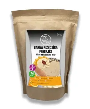 Szafi Free barna rizscsíra fehérjés főzésnélküli kása alap 240 g