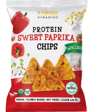 Popcrop Protein Piramis snack Paprikás