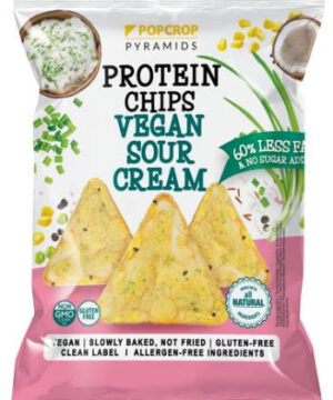 Popcrop Protein Piramis snack Tejfölös-hagymás