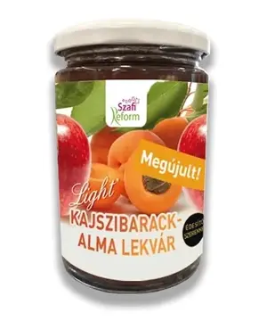 Szafi Reform lekvár kajszibarack-alma 350 g