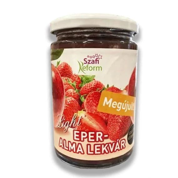 Szafi Reform lekvár eper-alma 350 g