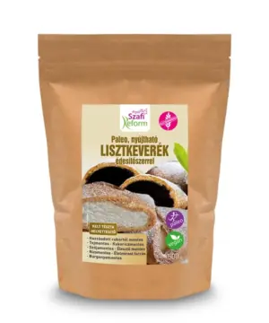 SZAFI REFORM NYÚJTHATÓ ÉDES KELT TÉSZTA HELYETTESÍTŐ LISZT (PALEO, VEGÁN, GLUTÉNMENTES) 500 G