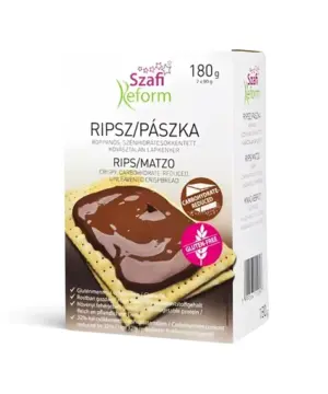 Szafi reform szénhidrátcsökkentett ripsz/pászka 180 g