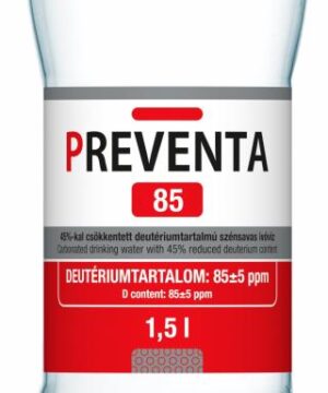 Preventa 85 csökk. deutériumtartalmú szénsavas ivóvíz 1500 ml