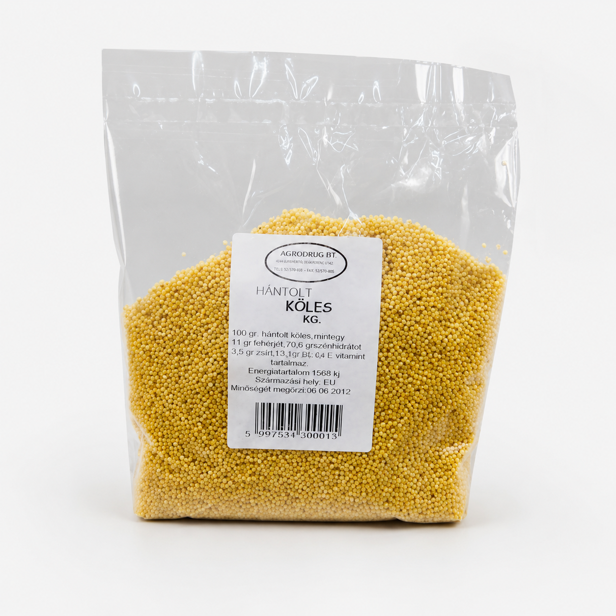 Agrodrug hántolt köles 1000 g