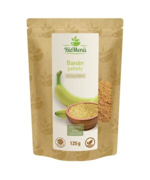 BioMenü bio banán pehely 125 g
