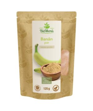 BioMenü bio banán por 125 g