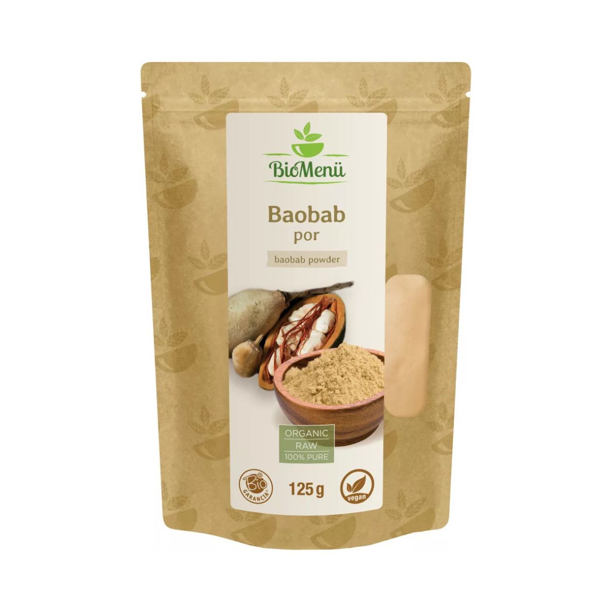 BioMenü bio baobab por 125 g