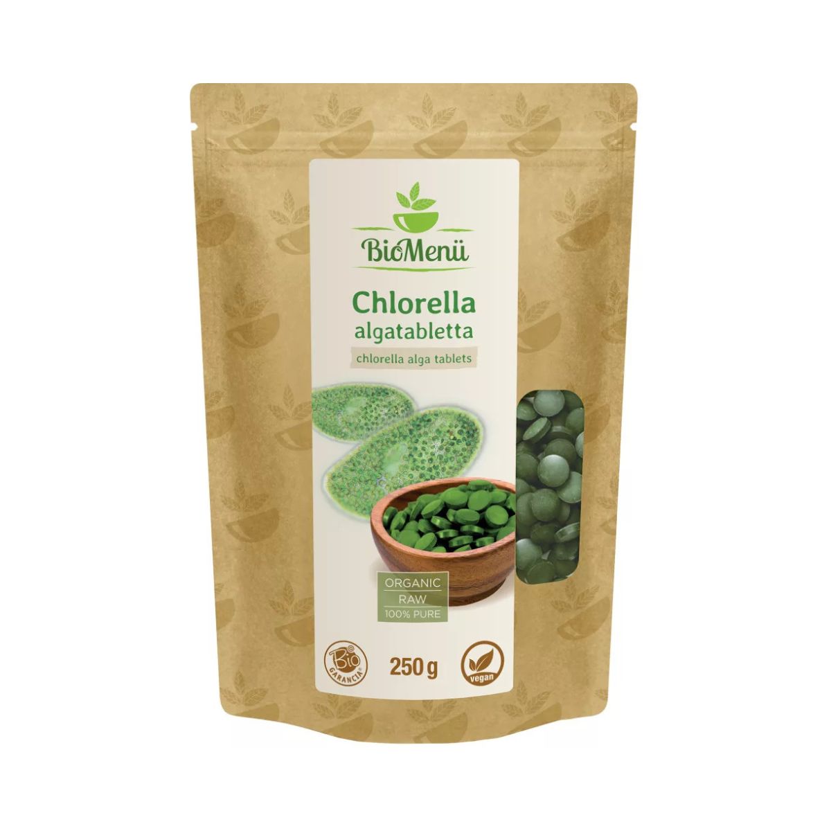 BioMenü bio chlorella tabletta 250 g