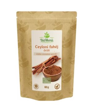 BioMenü bio fahéj őrölt ceyloni 60 g