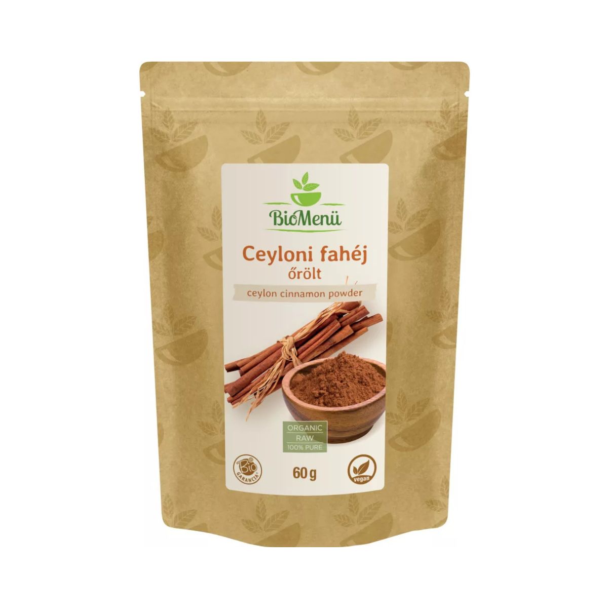 BioMenü bio fahéj őrölt ceyloni 60 g