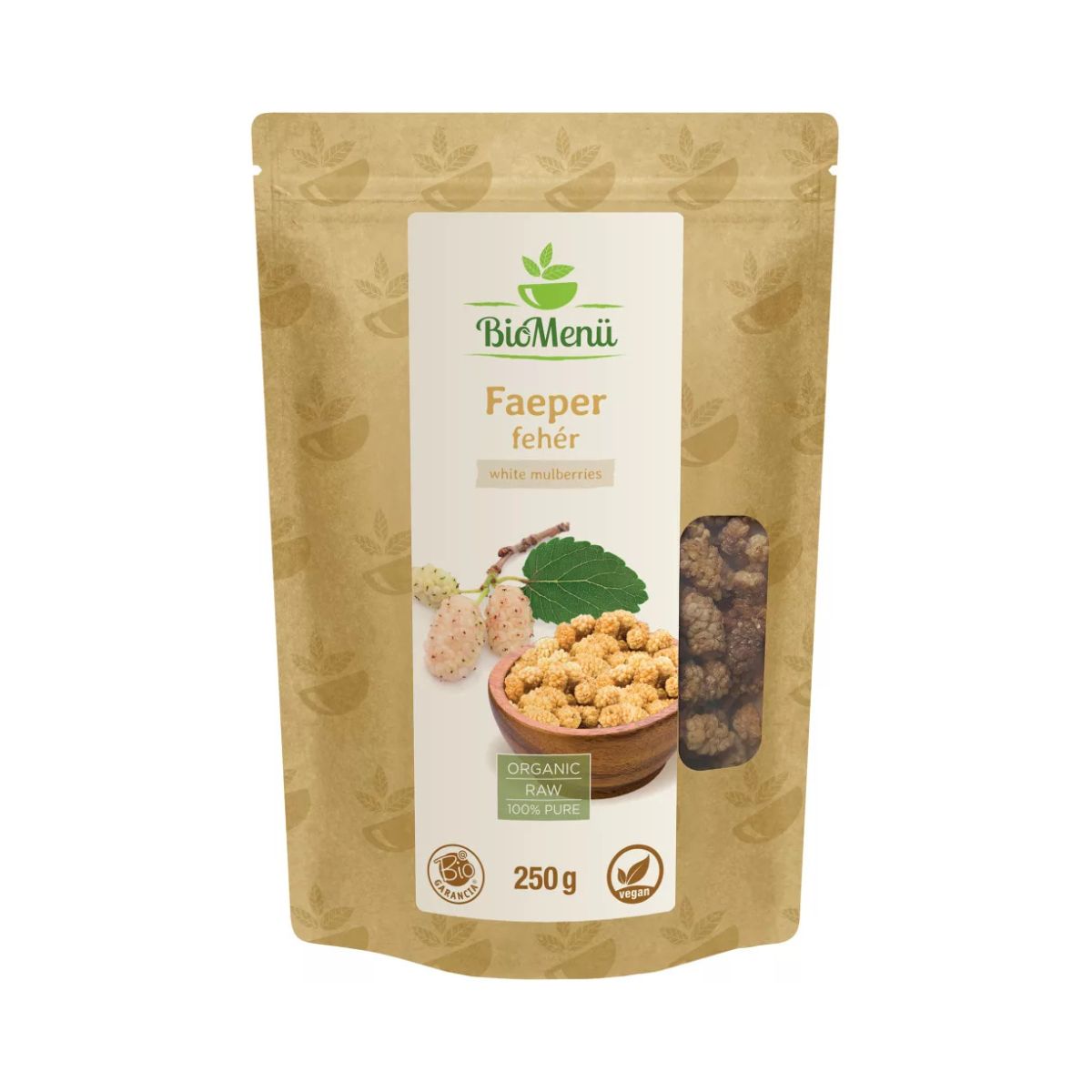 BioMenü bio fehér faeper 250 g