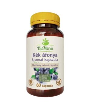 BioMenü bio kék áfonya kapszula 60 db